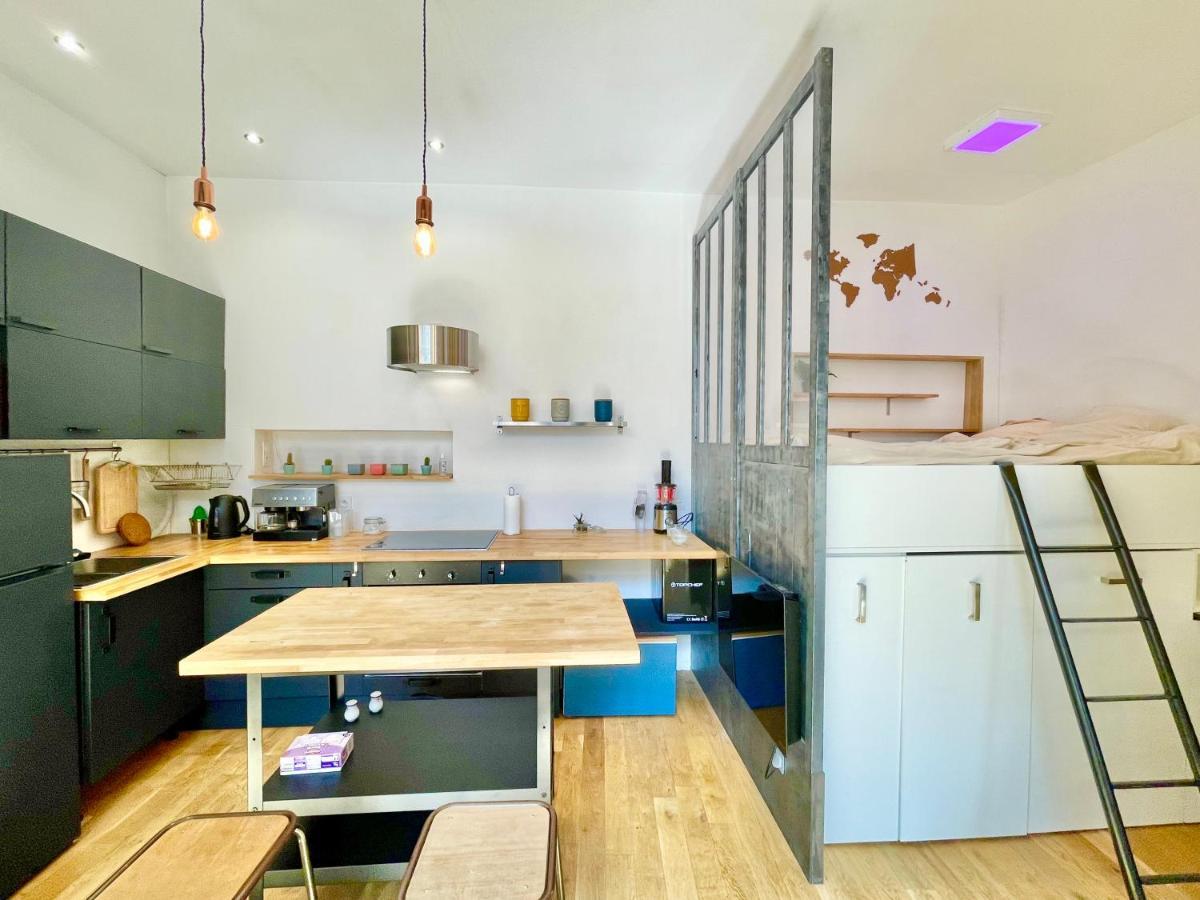 Le Mini Loft - Au Coeur De Rouen - Deco Atelier Apartman Kültér fotó